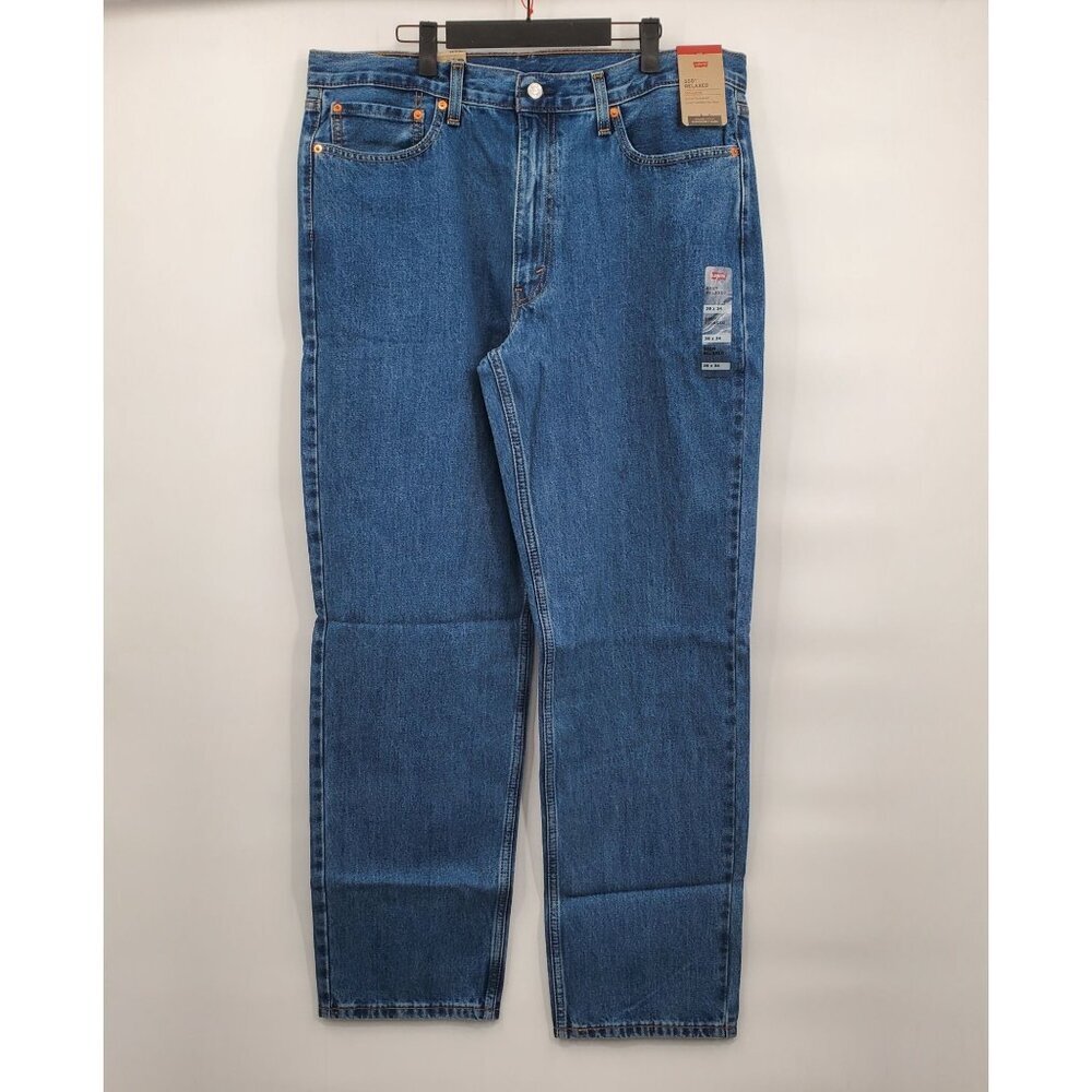 Levi's 550 Relaxed Fit Jeans Denim Pants Men Size 38 x 34 NWT 100% Cotton